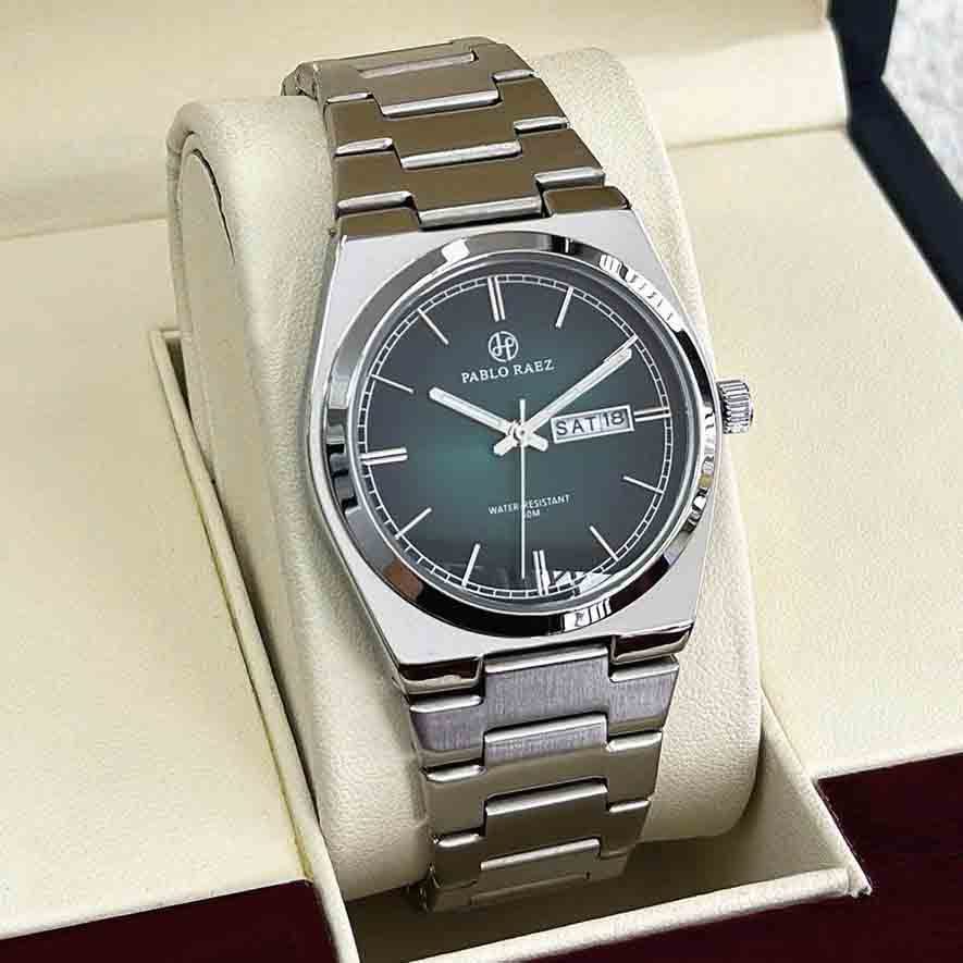Đồng hồ nam dây thép chính hãng PABLO RAEZ P366 phong cách doanh nhân chống nước 3ATM CARIENT | BigBuy360 - bigbuy360.vn