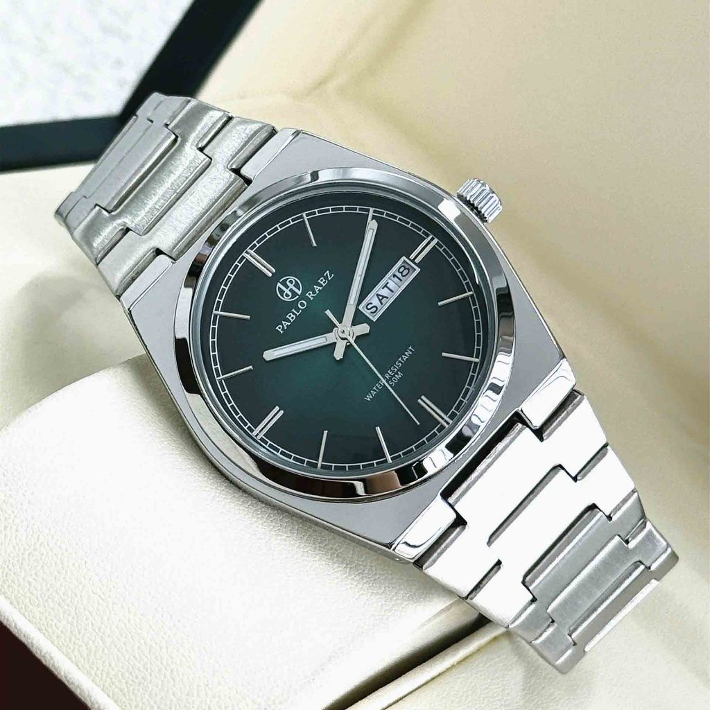 Đồng hồ nam dây thép chính hãng PABLO RAEZ P366 phong cách doanh nhân chống nước 3ATM CARIENT | BigBuy360 - bigbuy360.vn