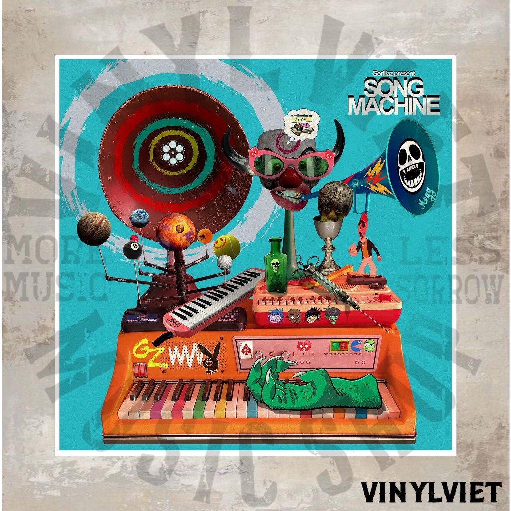 Đĩa Than Gorillaz - Song Machine, Season One: Strange Timez - Vinyl