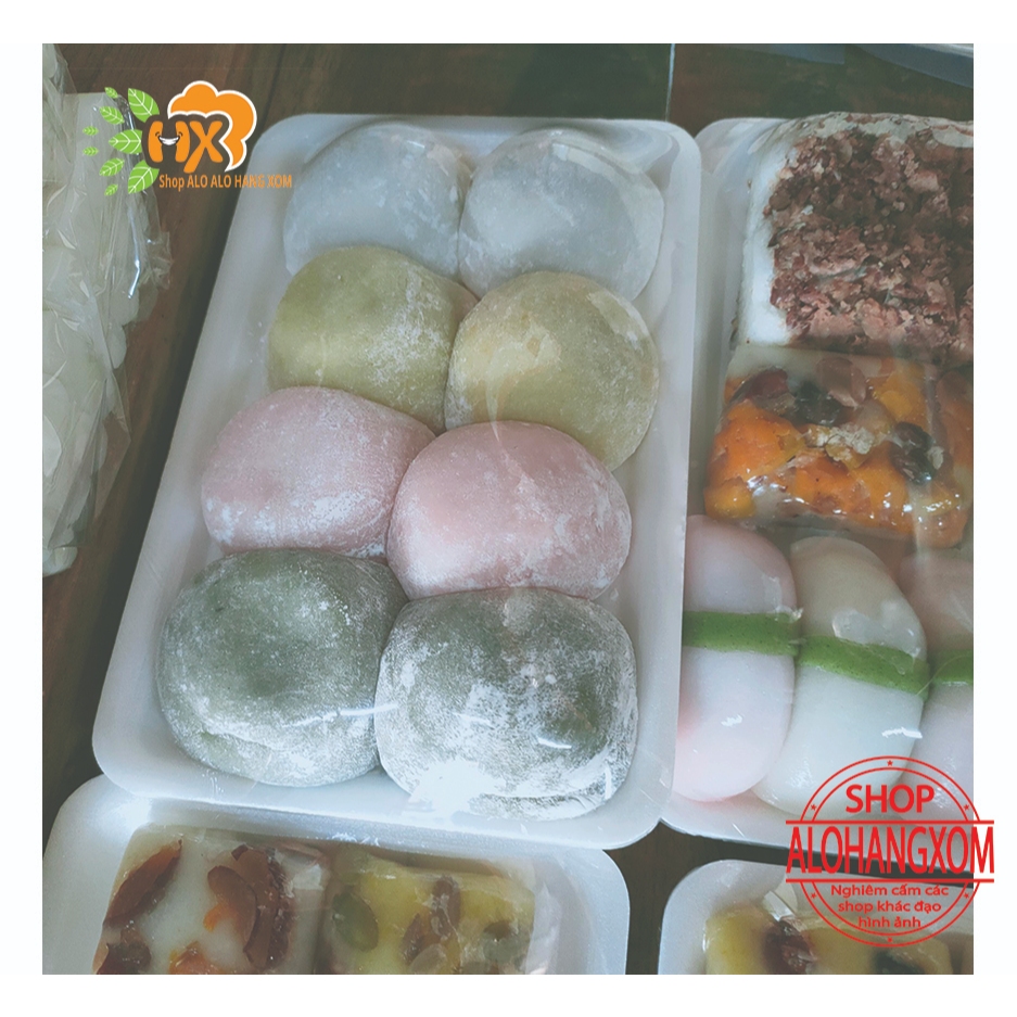 bánh gạo hàn quốc ( mochi nhân đậu đỏ, đậu trắng ) ( hàng đặt trước ) ( khi ban đặt hỏi shop mẫu này còn ko )