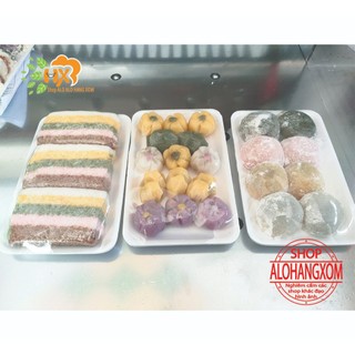 bánh gạo hàn quốc ( mochi nhân đậu đỏ, đậu trắng ) ( hàng đặt trước ) ( khi ban đặt hỏi shop mẫu này còn ko )