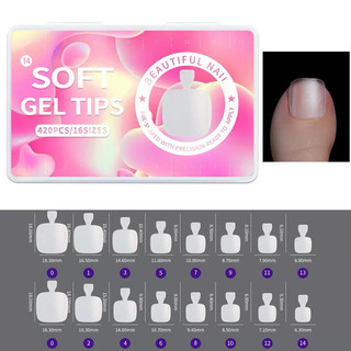 [MÃ16] 500 móng úp chân làm nail giá rẻ