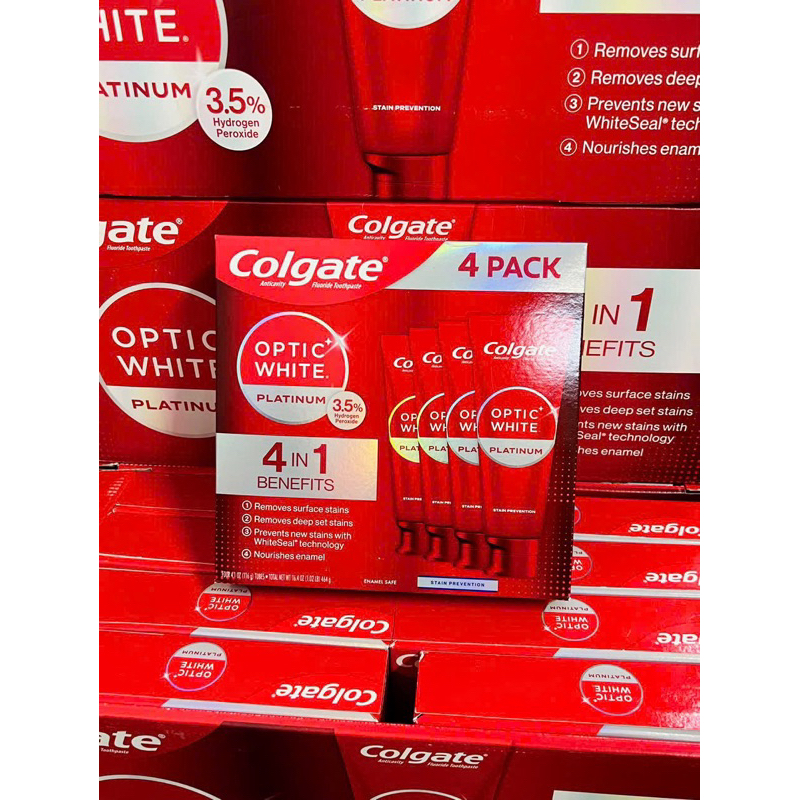 Kem đánh răng  Colgate Optic white [hàng Mỹ]