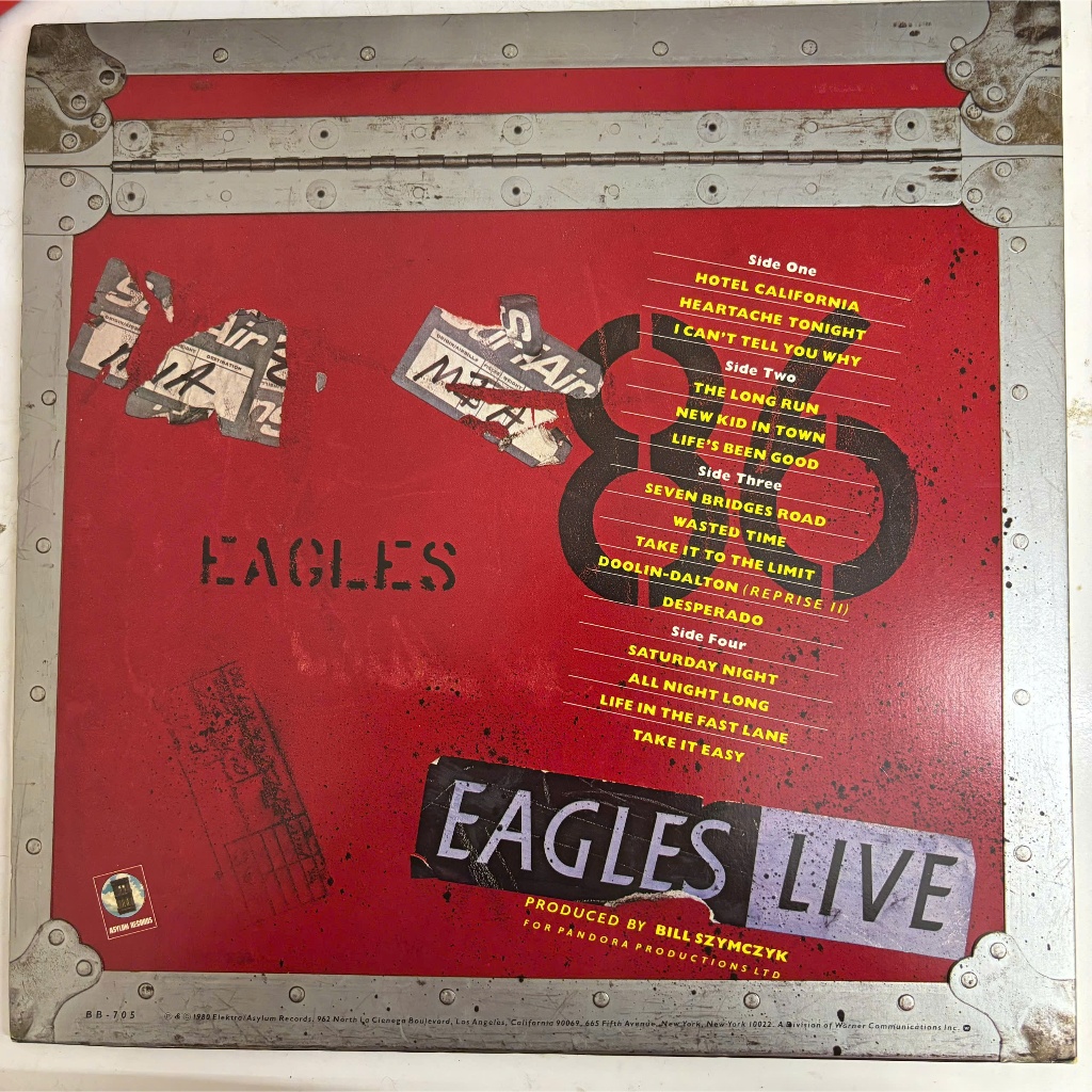 Đĩa than Eagles Live -  The Eagles 2LP 1980