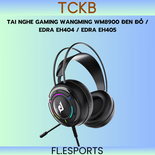 Tai nghe gaming wangming wm8900 đen đỏ / edra eh404 / edra eh405