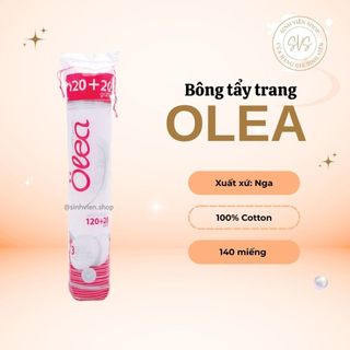 Bông Tẩy Trang Mềm Mịn Ipek / Aura / Olea - 100% Cotton Tự Nhiên, Tiết Kiệm Nước Tẩy Trang, Lành Tính Cho Da