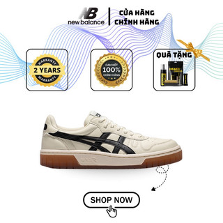 Giày Asics Court MZ Cream Black Gum 1203A127-750 " Chính Hãng , Bảo Hành 12 Tháng Fullbox Nam Nữ