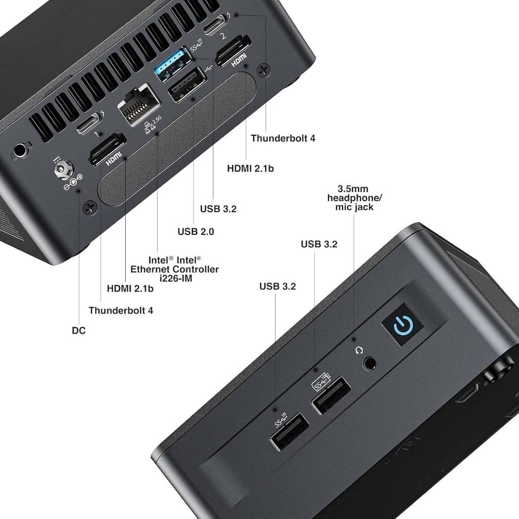 Mini PC Intel NUC 13 Pro DDR4 NVMe WiFi6E Canyon NUC13ANHi7 Xuất 8K WiFi 6E Thunderbolt 4 | BigBuy360 - bigbuy360.vn