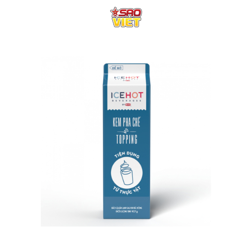 Kem pha chế Topping ICEHOT hộp 907g