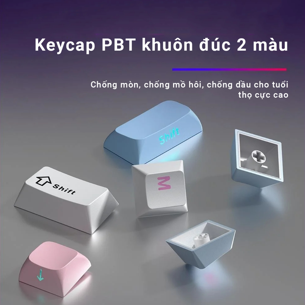 [AULA S75 Pro] Bàn phím cơ AULA S75 Pro - Núm xoay và màn hình 1.14 - 3 Mode kết nối - BH 12T | BigBuy360 - bigbuy360.vn