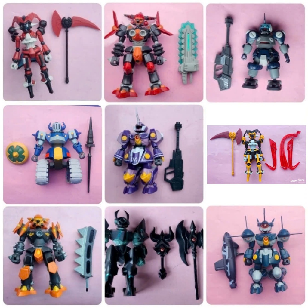 LBX Hãng Bandai 2nd đầy đủ part ko box, ko sách - Lô 1 ( Có Odin, Hunter, Dequoo, Emperor , Cat, Ifr