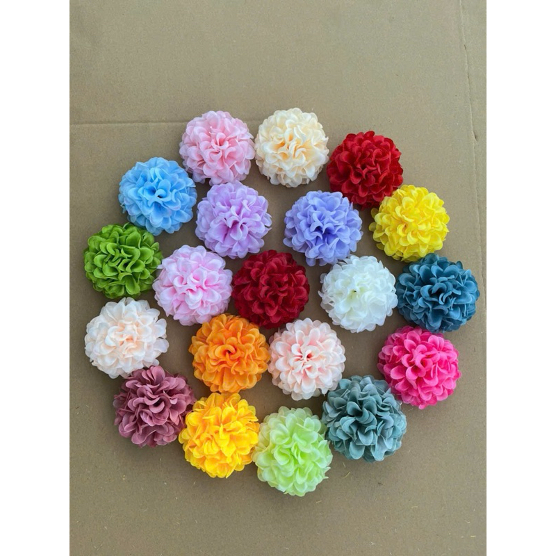 Đầu Bông Tú Cầu Nhiều Màu Đẹp Size 8cm