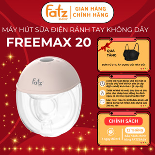 Máy hút sữa điện rảnh tay không dây FATZ BABY Freemax 20 FB1220TN 3 chế độ 9 cấp độ Pin 2000mAh 