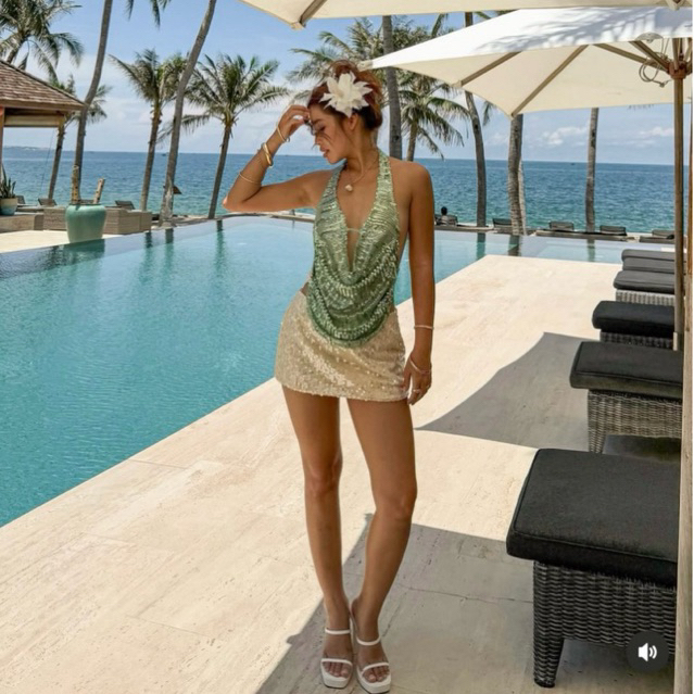 BISOUS CHÉRIE | Váy Sequin Mùa Hè Ibiza - Ibiza Skirt