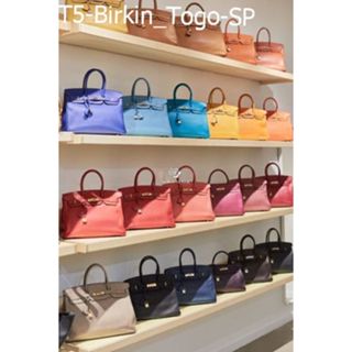Hm BIRKIN Super [48 MÀU] Size 25-30cm, da Togo - Túi xách nữ da thật cao cấp Full Box [T5-Birkin_Togo-SP]