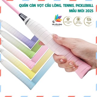  Quấn Cán Vợt Cầu Lông Tennis Pickleball – Chất Liệu Pu Cao Cấp Giúp Chống Trơn Trượt Bám Tay Tốt 