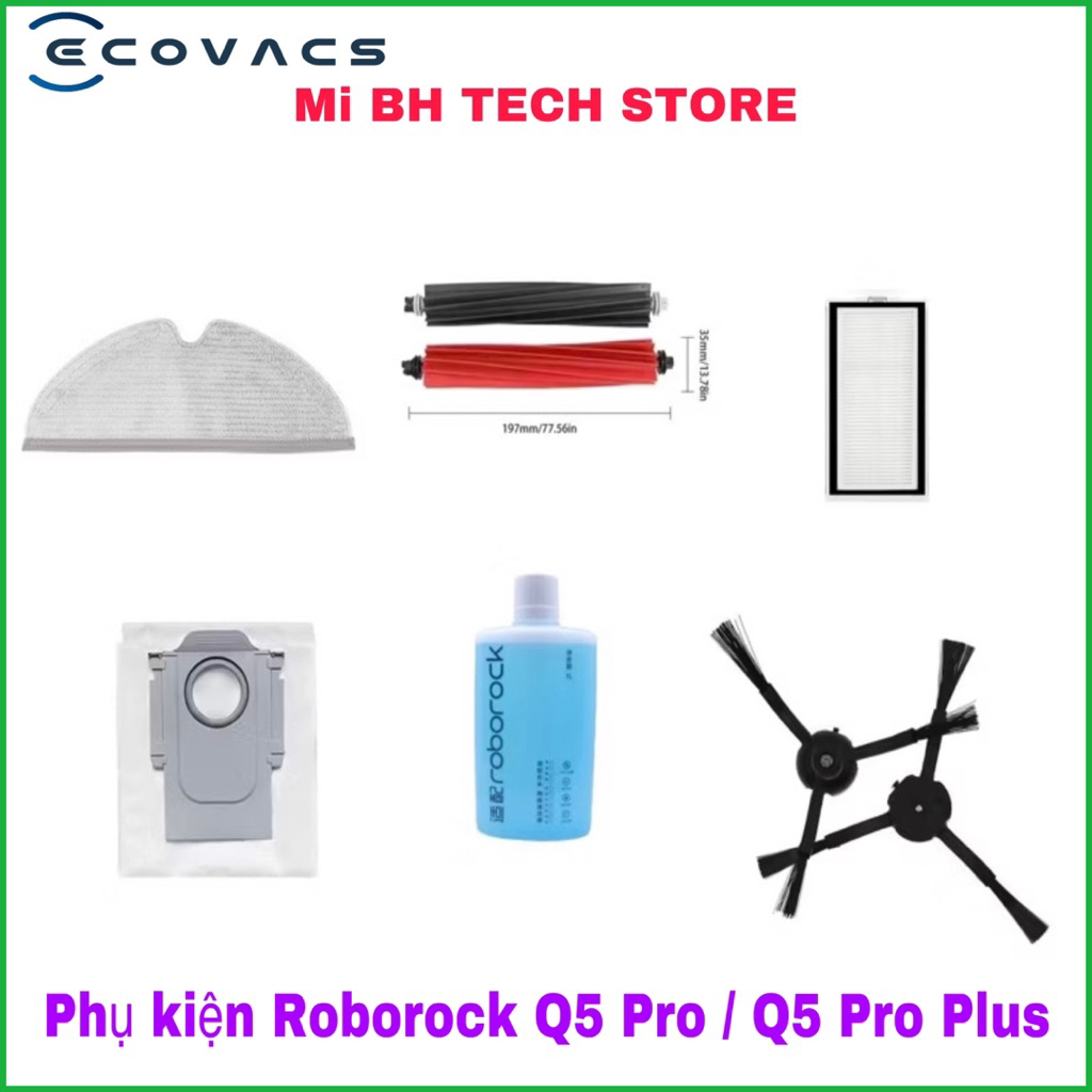 ( Hàng chính hãng ) Phụ kiện Roborock Q5 Pro / Q5 Pro  Plus.