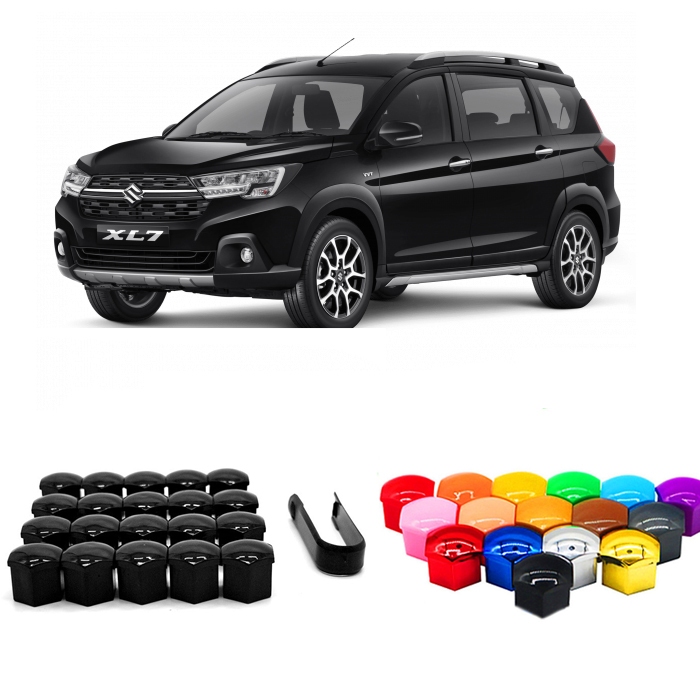 Chụp ốc 19 nhựa ABS bảo vệ  và trang trí mâm xe lazang Suzuki XL7 Xpander