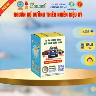  NEW [ Combo 30 lọ] Nước Yến sào Khánh Hòa Sanest 21% - Dành cho Người Cao Tuổi - Không đường