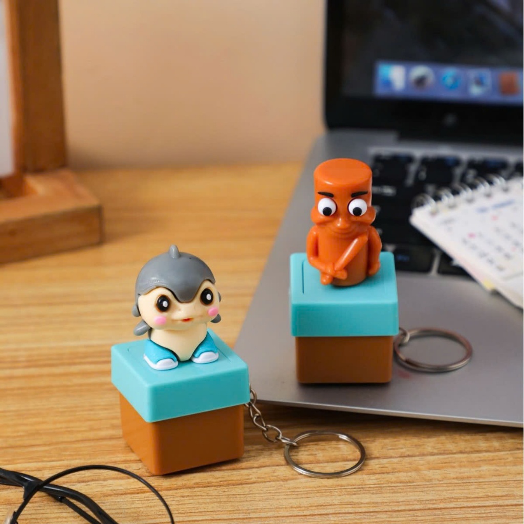 [MỚI] Móc Khoá Vũ Trụ Brainrot,Móc Khoá Tung Tung Tung Sahur,Tralalero Tralala có âm thanh,có LED,đồ