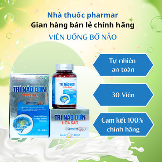 Viên uống bổ não  Trí Não Đơn - giúp giảm đau đầu, tăng cường tuần hoàn máu não 1 hộp