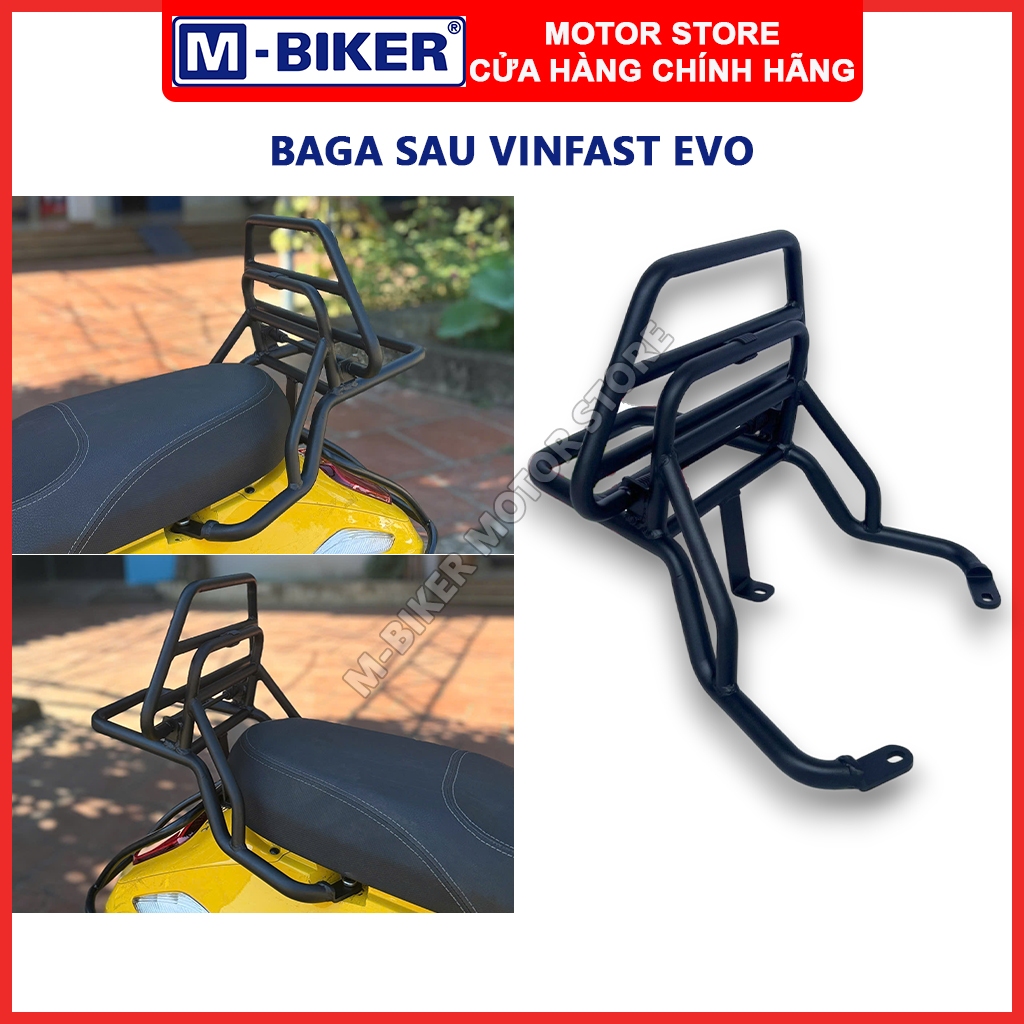 Baga Evo 200, Baga sau Vinfast Evo 200, Baga sau dạng ống uốn dành cho Vinfast Evo 200
