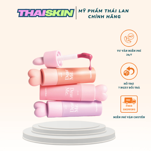 Má Hồng 4U2 Dạng Lỏng Nắp Trái Tim Xinh xắn Dear Me Liquid Blush 3.7g