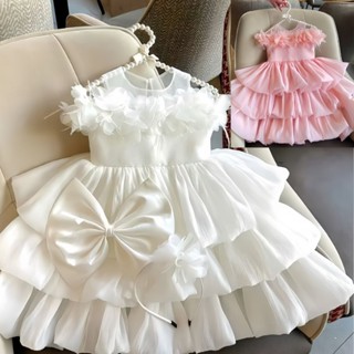 [HỎA TỐC + PHỤ KIỆN] Đầm công chúa, váy công chúa thiết kế phối hoa nhẹ nhàng cho bé gái mùa hè