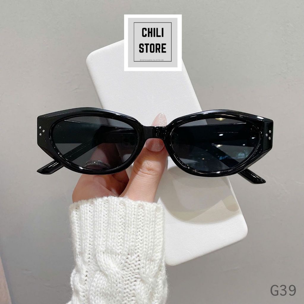 Kính mát nam nữ Chilistore Kính râm chống UV thời trang G39