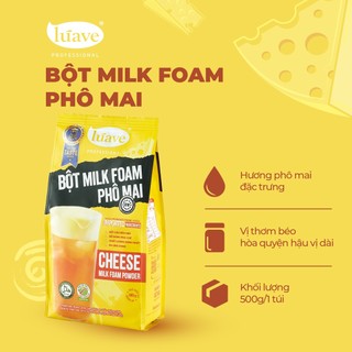 Bột Foam Phô Mai Luave gói 500g