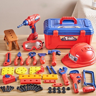  Bộ Đồ Chơi Kỹ Sư Cơ Khí Kỹ Thuật Cho Bé – Lắp Ráp Sửa Chữa Kèm Mũ & Kính Bảo Hộ 