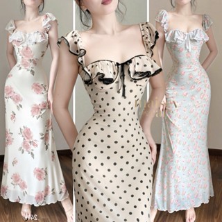 [MAISEY 2419] Đầm maxi tay cánh tiên dáng dài - Váy dự tiệc, đi biển có mút ngực, sang trọng và nữ tính