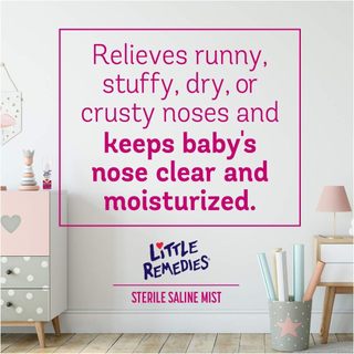 Xịt nghẹt mũi cho bé sơ sinh Little Remedies