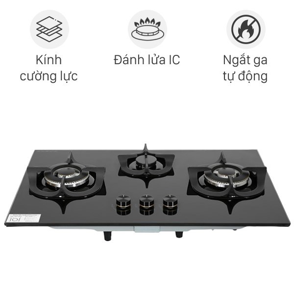 Bếp ga âm Electrolux EHG8321BC chính hãng mới 100% Thương hiệu của Thụy Điển -Bảo hành 24 tháng