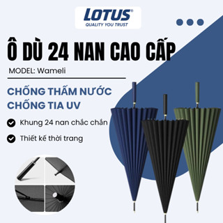 Ô 24 nan Wameli chính hãng ô dù trẻ trung, sang trọng, chắc chắn, chống thấm chống tia uv