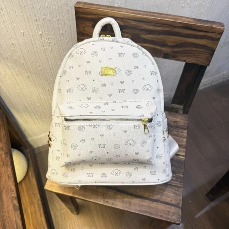 balo cún xinh size 40cm vừa laptop vừa giấy A4 hong cách trẻ hottrend