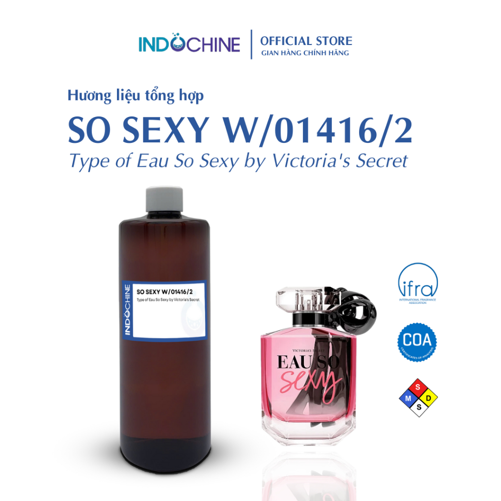 Hương liệu nước hoa SO SEXY - Type of Eau So Sexy 100ml, 500ml - Hương liệu tổng hợp