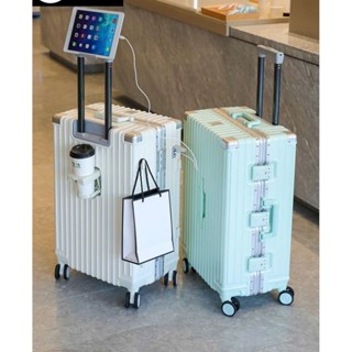 VALI KHUNG NHÔM G28 CAO CẤP SIZE 20-24-28 Hỗ trợ sạc pin,ngăn thông minh tiện lợi,chống bể vỡ tốt