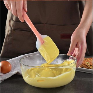 Phới silicon lưỡi trong spatula trong trộn bột vét thức ăn