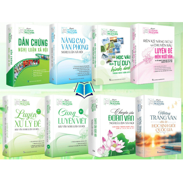 Combo sách Ngữ Văn cô Trần Thùy Dương: Dẫn chứng NLXH, Nâng cao văn phong, HSGQG Ngữ Văn, Tư duy hìn