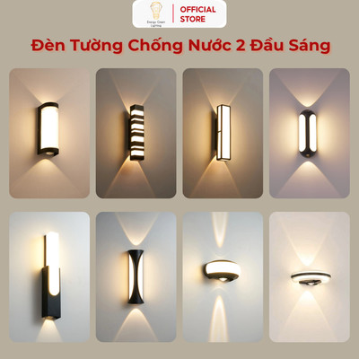 Đèn Tường Trang Trí Energy Green Light FD05-09 - Chống Nước IP65 - Ánh Sáng Vàng - BH 2 Năm
