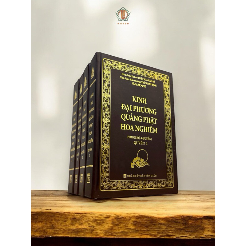 Sách - Kinh Hoa Nghiêm (Trọn Bộ 4 Quyển)