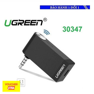 Thiết bị nhận Bluetooth Music Receiver Aux 3,5 mm stereo Ugreen Phân Phối Chính Hãng BH 18 Tháng
