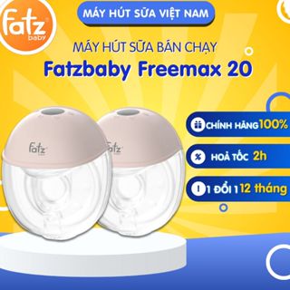  Máy hút sữa không dây Fatz Baby Freemax 20 rảnh tay Mát xa Hút êm Kiệt sữa FB1220TN 