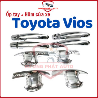 Ốp tay nắm, hõm cửa xe Toyota Innova 2006- 2015 MẠ CROM cao cấp