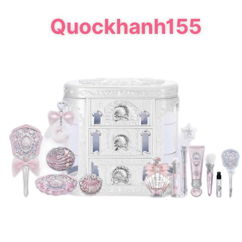 [FLOWER KNOWS] Cốp mỹ phẩm vỏ sò ngọc trai Shell’s Jewel Flower Knows