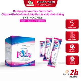 Men tiêu hoá cho bé Enzymax Kids hỗ trợ hấp thu dưỡng chất Hộp 30 gói