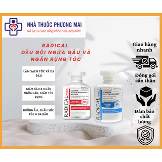 [CHÍNH HÃNG] DẦU GỘI Radical Med Anti Hair Loss Shampoo và Radical Med Anti-dandruff Shampoo 300ml