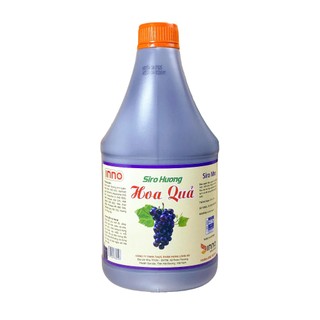 Siro Hương Hoa Quả Các Vị Can Tròn - INNO - Can 2 Lít