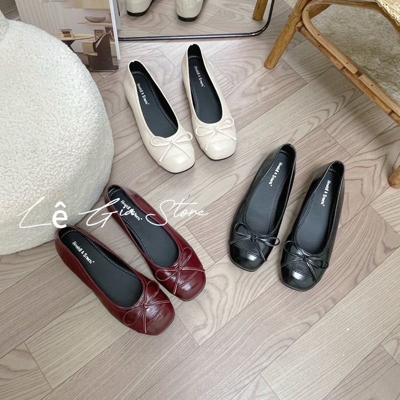 B56 - Giày nữ mũi tròn đế 3cm